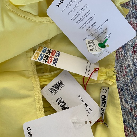 Ciao Lucia Delfina Dress in Light Yellow - Picture 10 of 10